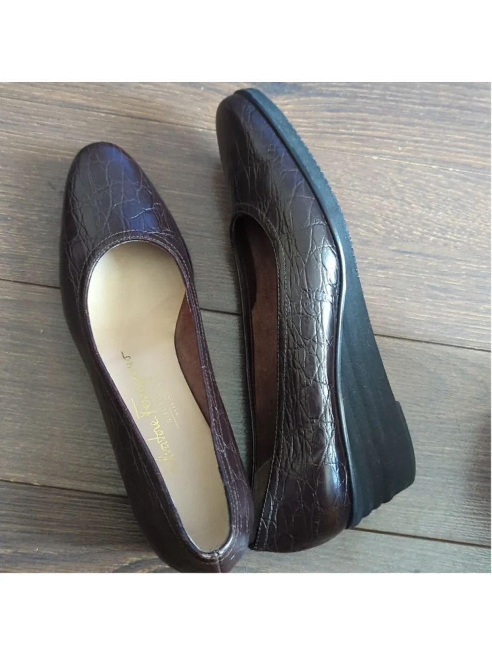 Salvatore Ferragamo Boutique Wedge Heel